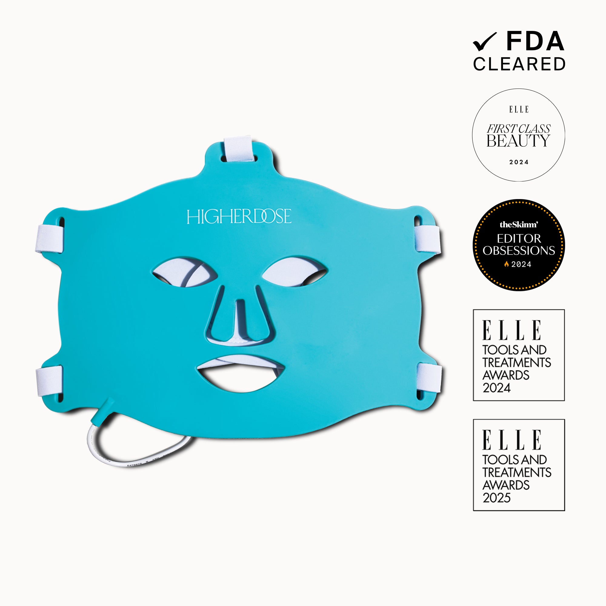 HigherDOSE Red Light Face Mask wellness edit